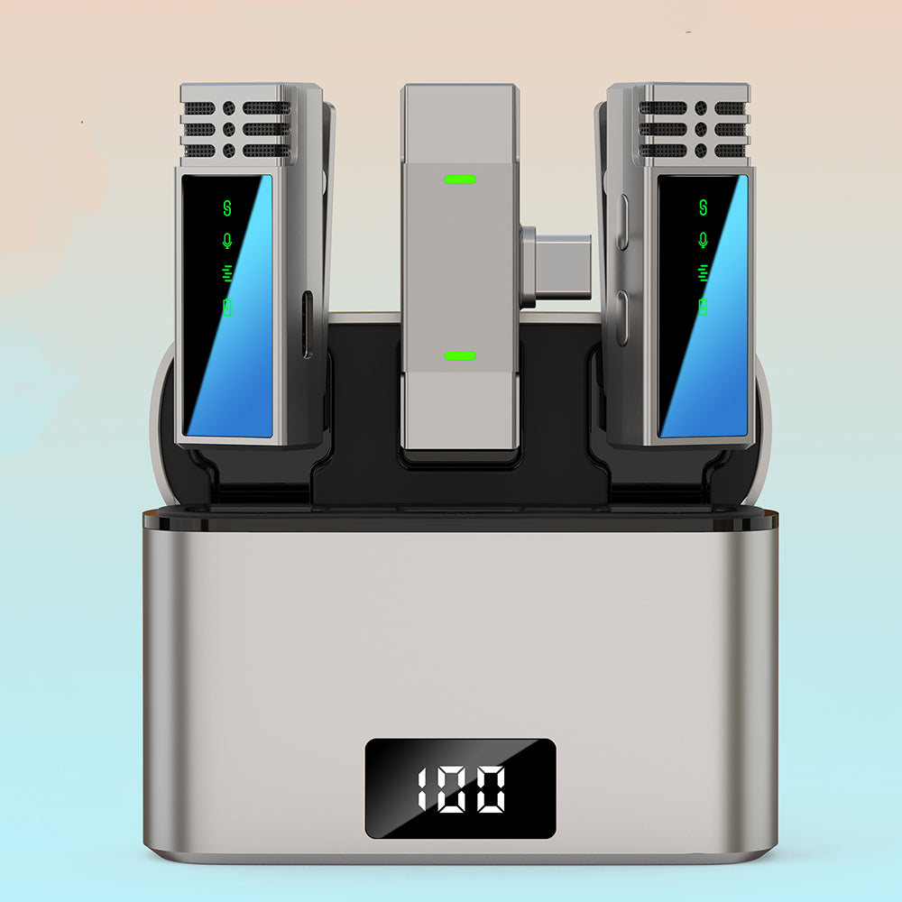 Jmary MW-15 Lightning Portlu Kablosuz Yaka Mikrofonu Jmary MW-15 Lightning Portlu Kablosuz Yaka Mikrofonu